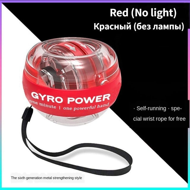 Brand Original Self-starting Gyroscope Powerball Gyro Power Hand Ball Muscle Relax Arm Wrist Force Trainer Fitness Equipment