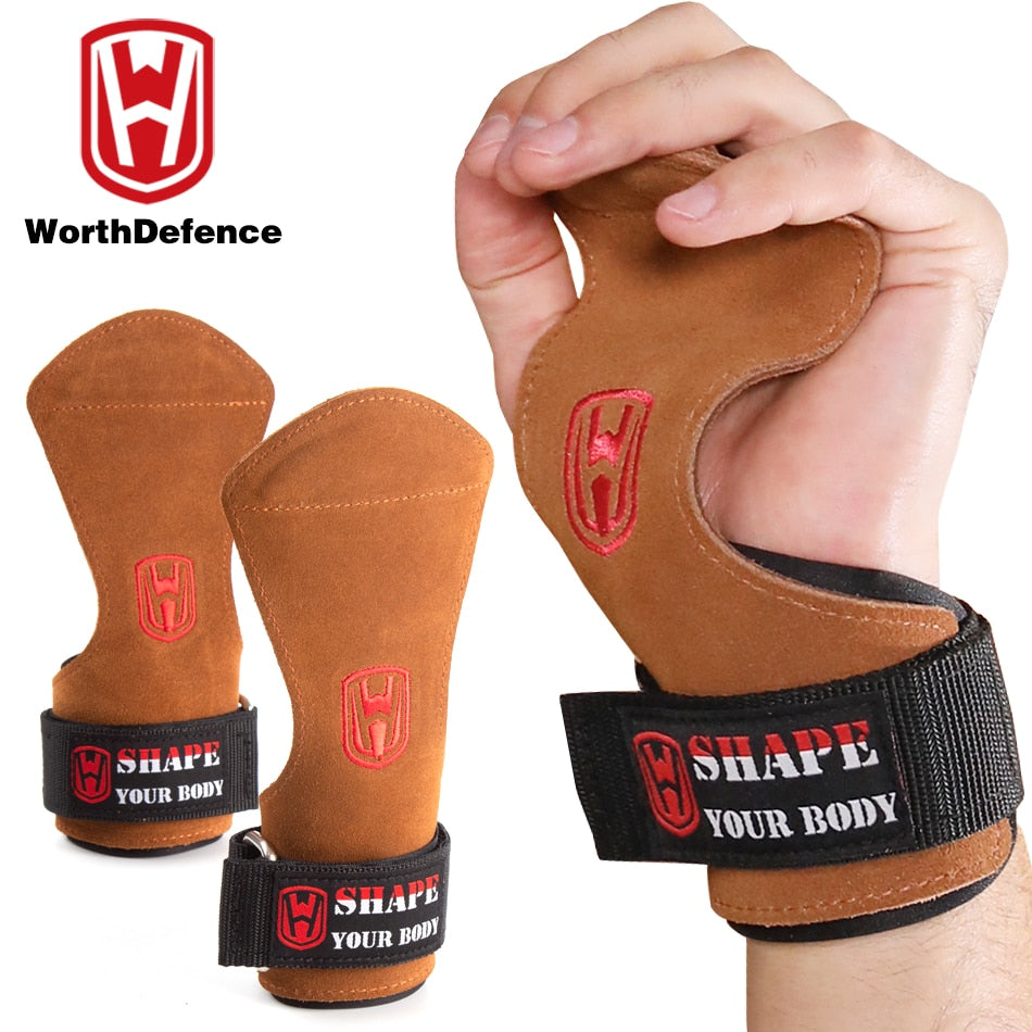 Worthdefence Horizontal Bar Gloves for Gym Sports Weight Lifting Training Crossfit Fitness Bodybuilding Workout Palm Protector