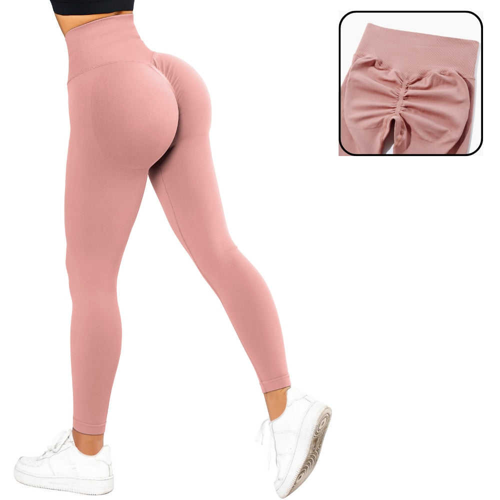 Women Leggings for Fitness Yoga Pants Seamless Sport Tights Scrunch Butt Legging Gym Pantalones de Mujer Workout Leggings Women