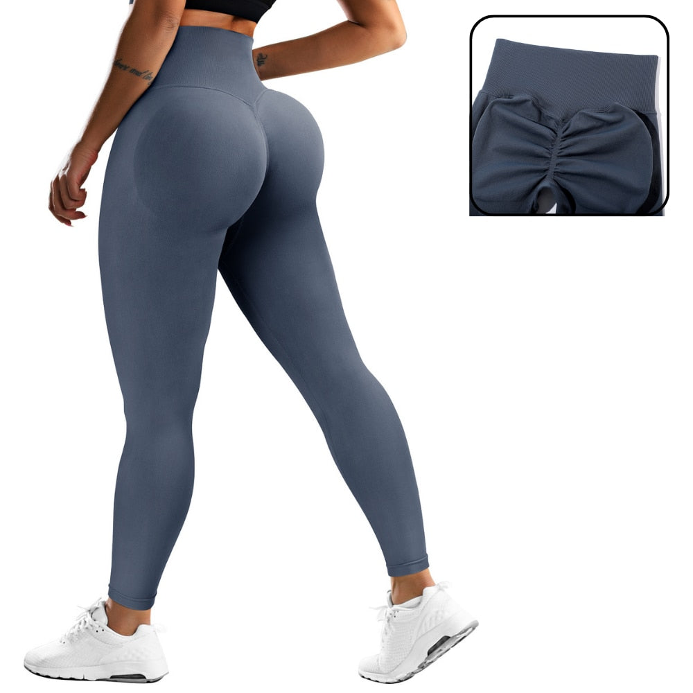 Women Leggings for Fitness Yoga Pants Seamless Sport Tights Scrunch Butt Legging Gym Pantalones de Mujer Workout Leggings Women