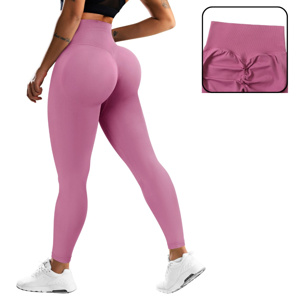 Women Leggings for Fitness Yoga Pants Seamless Sport Tights Scrunch Butt Legging Gym Pantalones de Mujer Workout Leggings Women