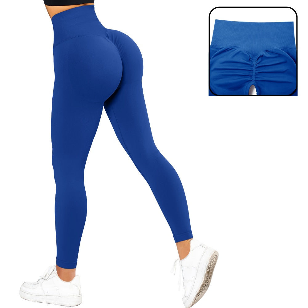 Women Leggings for Fitness Yoga Pants Seamless Sport Tights Scrunch Butt Legging Gym Pantalones de Mujer Workout Leggings Women