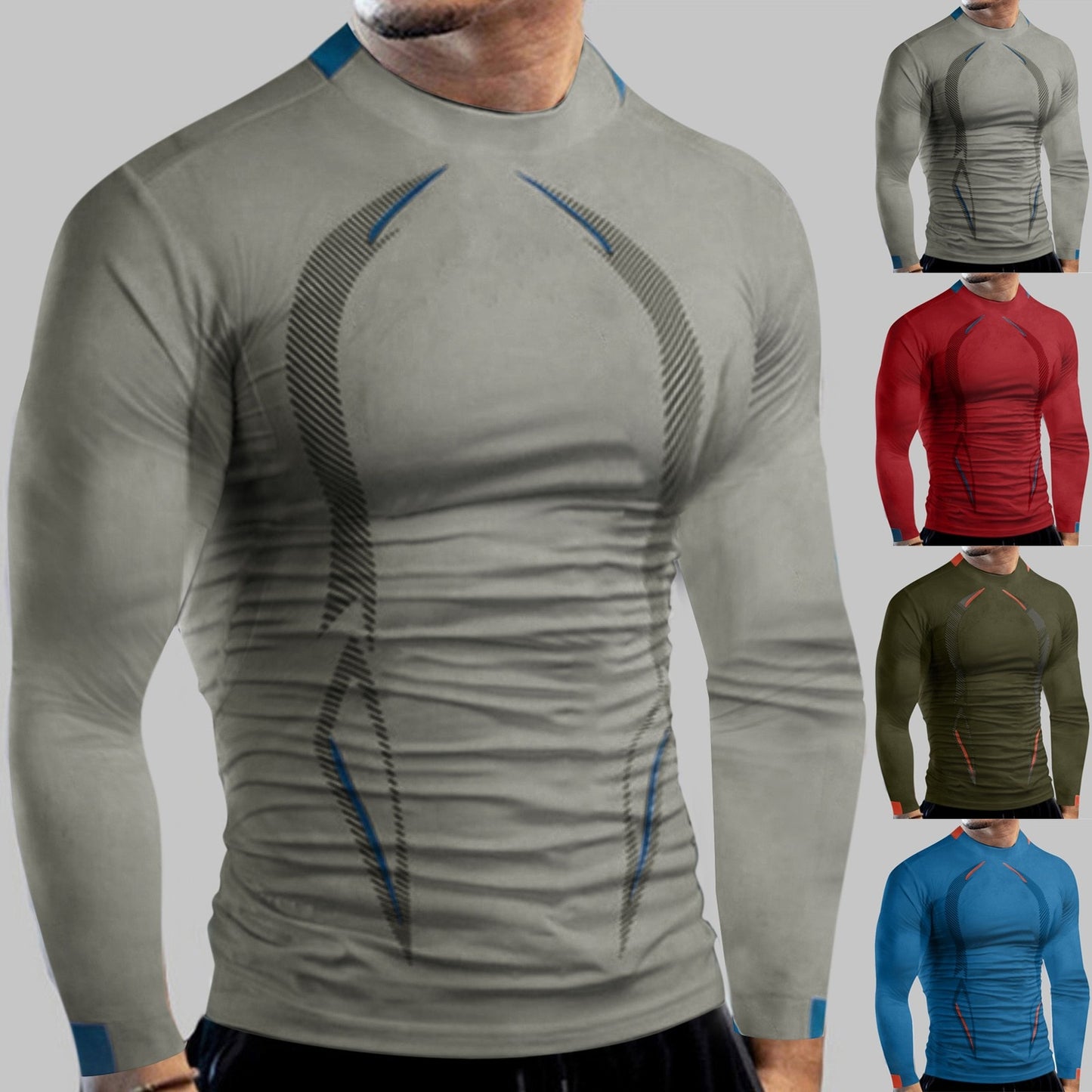 2022 Summer Gym Shirt Sport T Shirt Men Quick Drying Running Shirt Men Workout Training Tees Fitness Tops Rashgard T-shirt