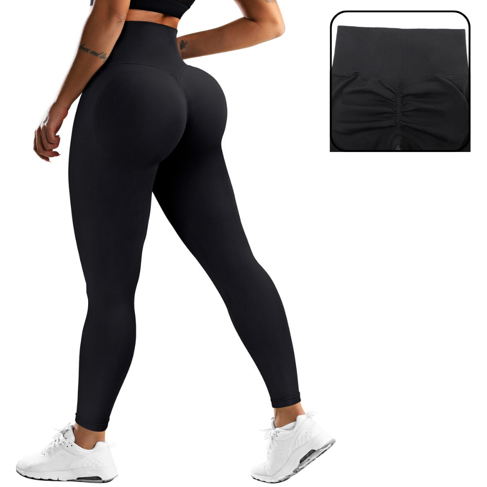 Women Leggings for Fitness Yoga Pants Seamless Sport Tights Scrunch Butt Legging Gym Pantalones de Mujer Workout Leggings Women